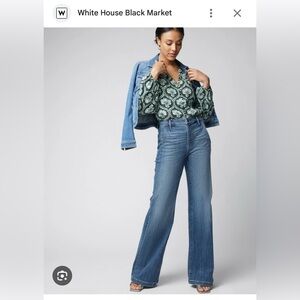 White House Black Market Blue Women's Jeans